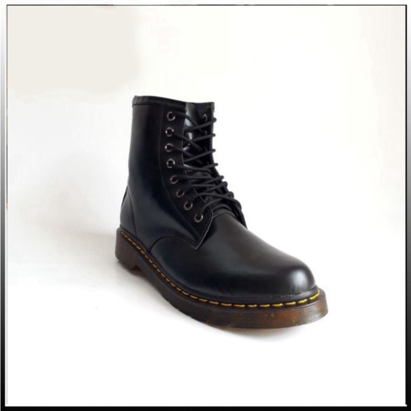 Giày Boots Martens nam SN11 cao cổ da bò đến độn thời trang