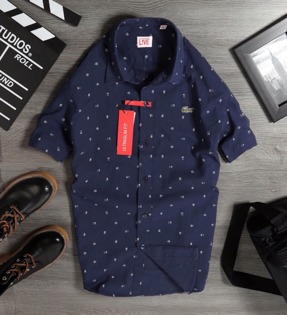 Áo sơ mi hoạ tiết LCT | BigBuy360 - bigbuy360.vn