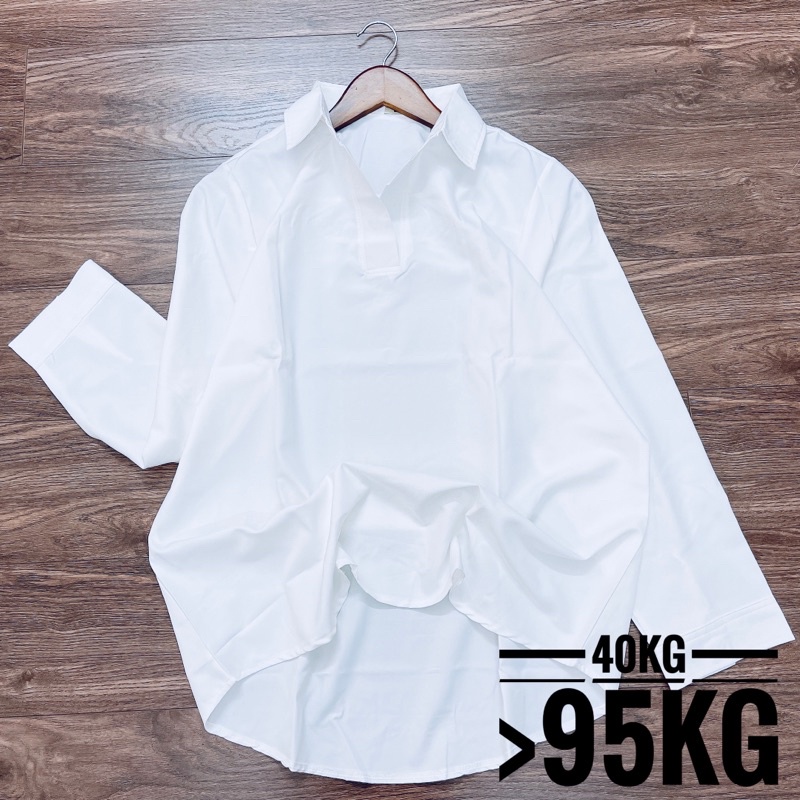 Sơ Mi Màu - Sơ Mi Đen - Sơ Mi Tay dài có bigsize đến 95kg