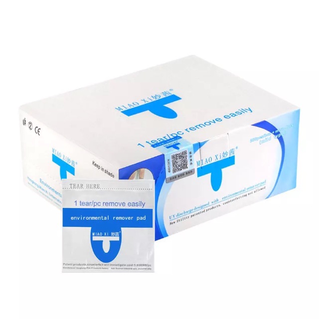 Hộp giấy ủ phá gel 200 miếng