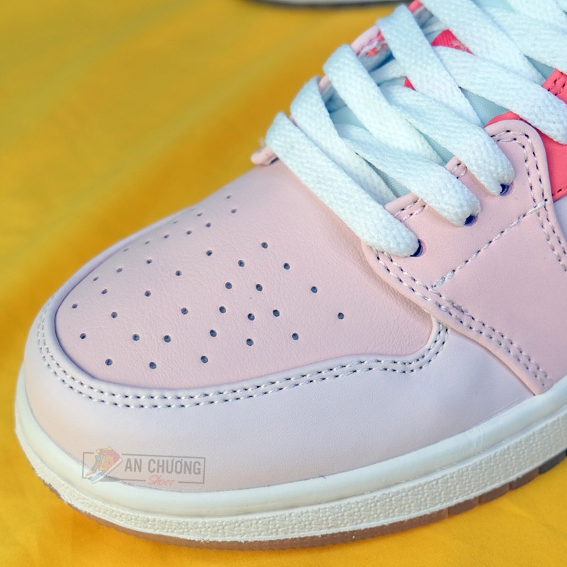 Giày Sneaker JD1 Low SE Mighty Swooshers Pink - Hàng Chuẩn 1:1 Chất Lượng