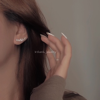 Bông Tai Kiểu sang chảnh bạc 925