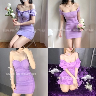 [CÓ SẴN, ẢNH THẬT] 𝐓𝐕 𝐒𝐎𝐔𝐋 Tổng hợp đầm tím 𝙎𝘼𝙇𝙀