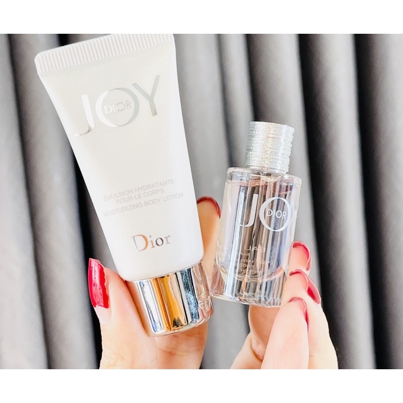 Set Nước hoa mini nữ DIOR J'adore EDP/ Dior Joy/ Miss Dior Blooming Bouquet 5ml và Body Milk 20ml thơm lừng sang trọng