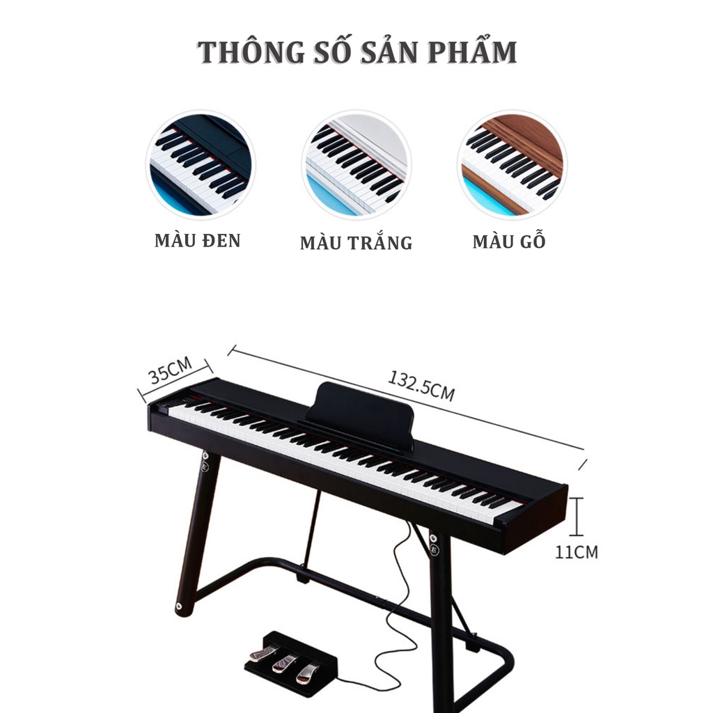 ĐÀN PIANO ĐIỆN TỬ NGƯỜI LỚN CAO CẤP 88 PHÍM - ĐÀN ORGAN GỖ NGƯỜI LỚN, TRẺ EM- ĐÀN KEYBOARD ELECTRONIC GỖ CÓ PEDAL