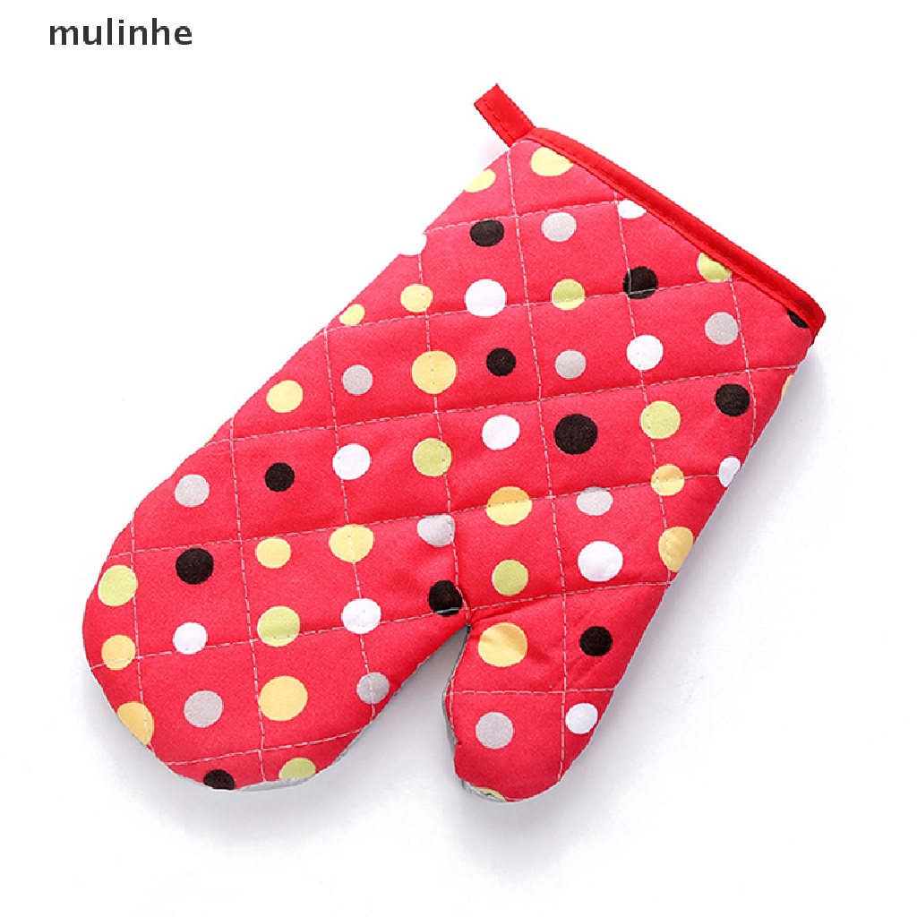 1 Găng Tay Cách Nhiệt Bằng Cotton Dùng Cho Lò Vi Sóng