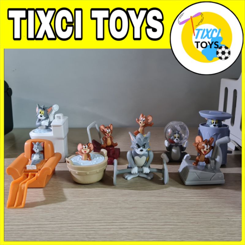 Mô Hình Đồ Chơi Tom & Jerry (Tom Jerry) - Tom And Jerry - Đầy Đủ Mẫu, Tùy Chọn - Hàng MC Donald- TixCi Toys