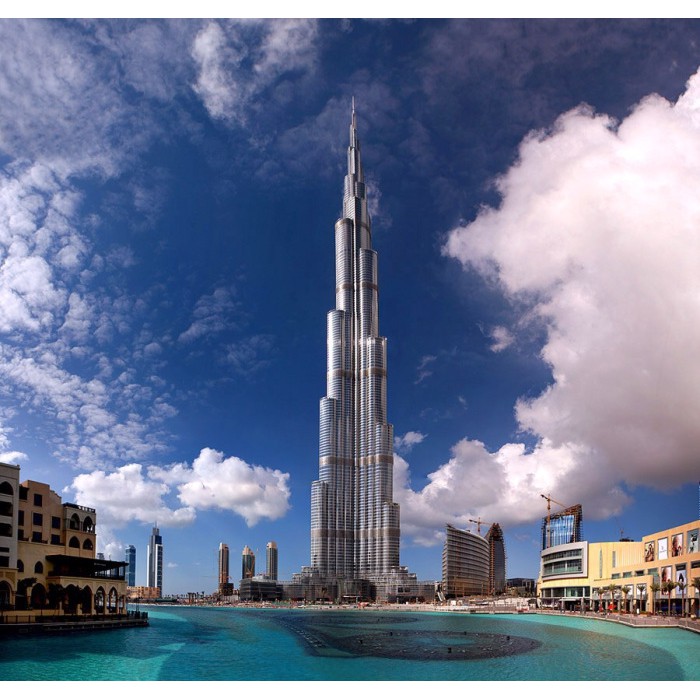 Mô hình 3D kim loại lắp ráp Toà tháp Burj Khalifa Dubai [ Chưa Lắp ]