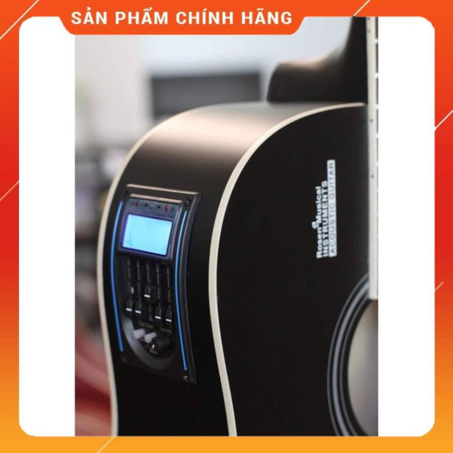 [Hàng chuẩn loại 1] Đàn Guitar Rosen R135 Đen Tích Hợp Sẵn EQ ( Hàng Có Sẵn)