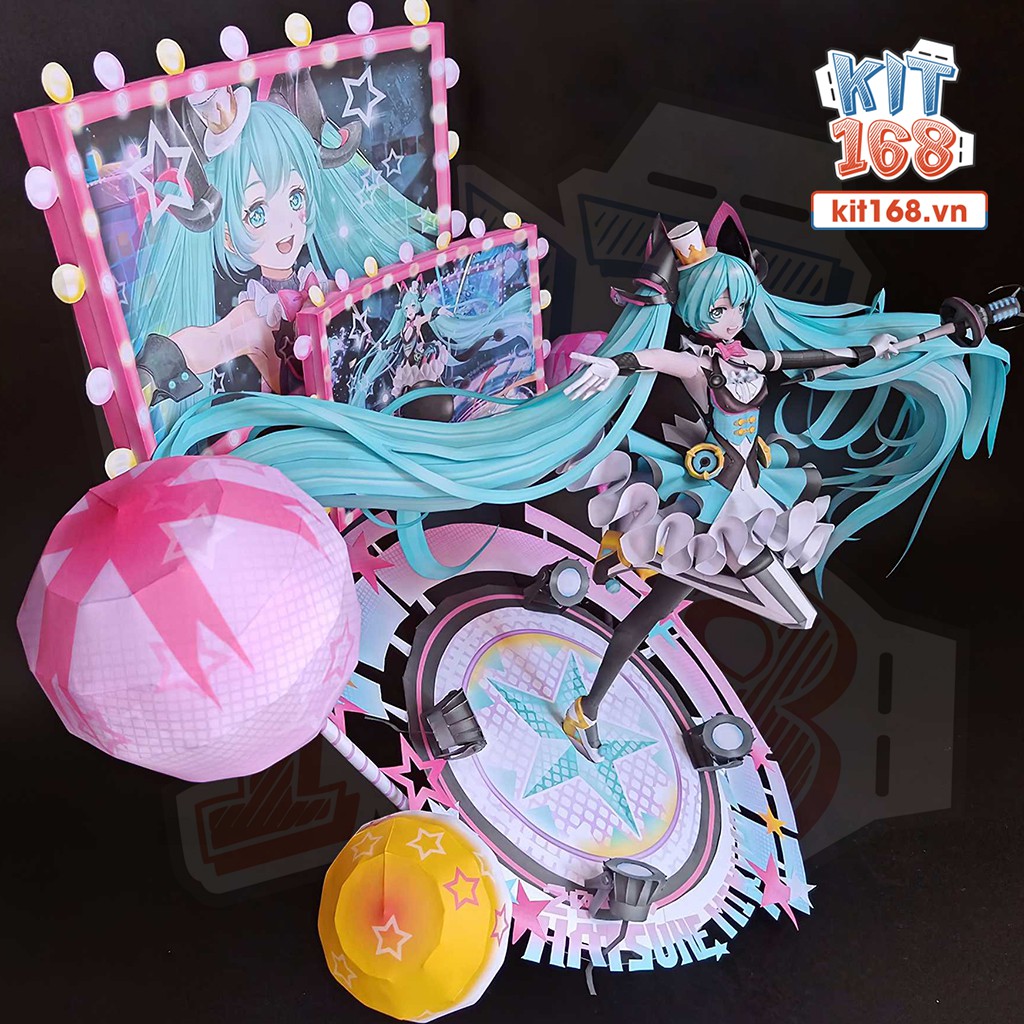 Mô hình giấy Anime Game Hatsune Miku Magical Mirai – Vocaloid