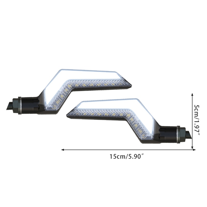 Bộ 2 Đèn Xi Nhan 12V 12V Ánh Sáng Vàng Hổ Phách Cao Cấp Dành Cho Xe Mô Tô