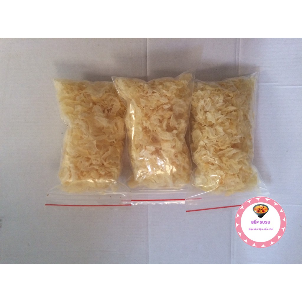 Nấm tuyết khô ngân nhĩ nguyên liệu nấu chè dưỡng nhan loại 1 100g,500g