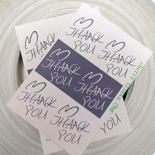 Sticker Thank you 6 miếng