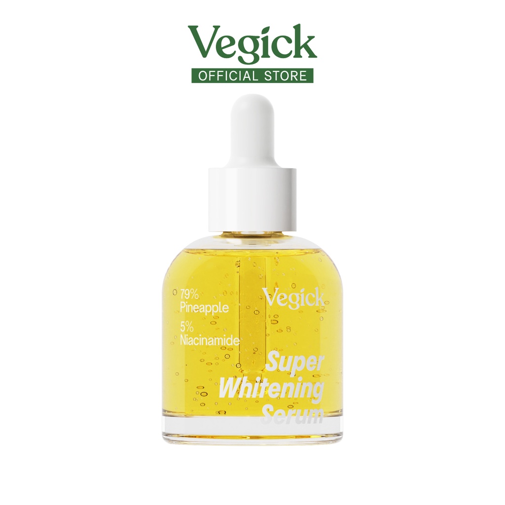 Tinh Chất Dứa Dưỡng Trắng Vegick Super Whitening Serum 30ml