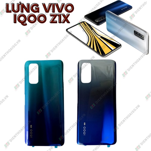 Nắp lưng vivo iqoo z1x xanh ,đen