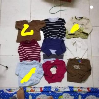 Combo 10 áo len nhí cho bé tặng 1 cái