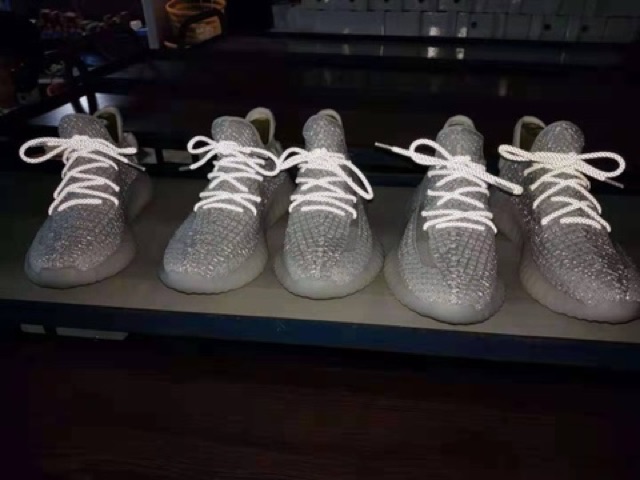 Dây giày phản quang Yezzy Static