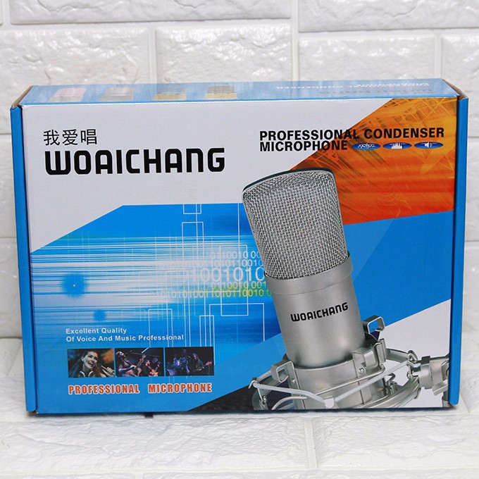 Micro Thu Âm Woaichang BM-900 - Mic Hát Karaoke, Live Stream chuyên nghiệp tại nhà ST2S321
