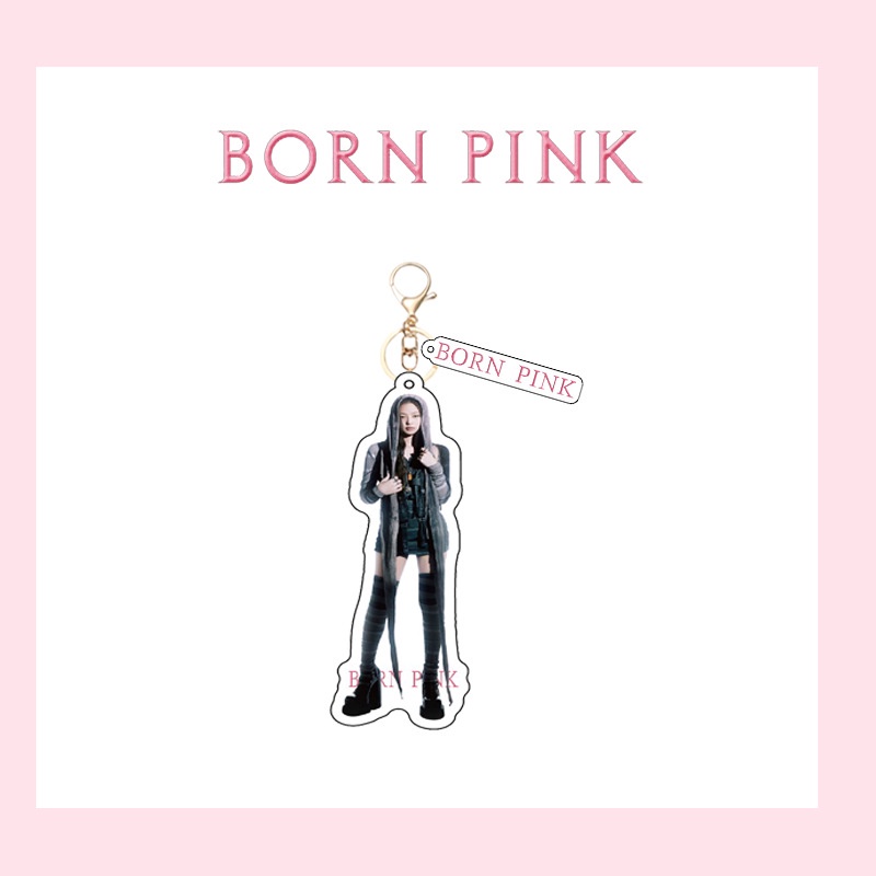 Móc Khóa Hình Thành Viên Nhóm Nhạc Hàn Quốc Jennie Lisa Kpop Mới