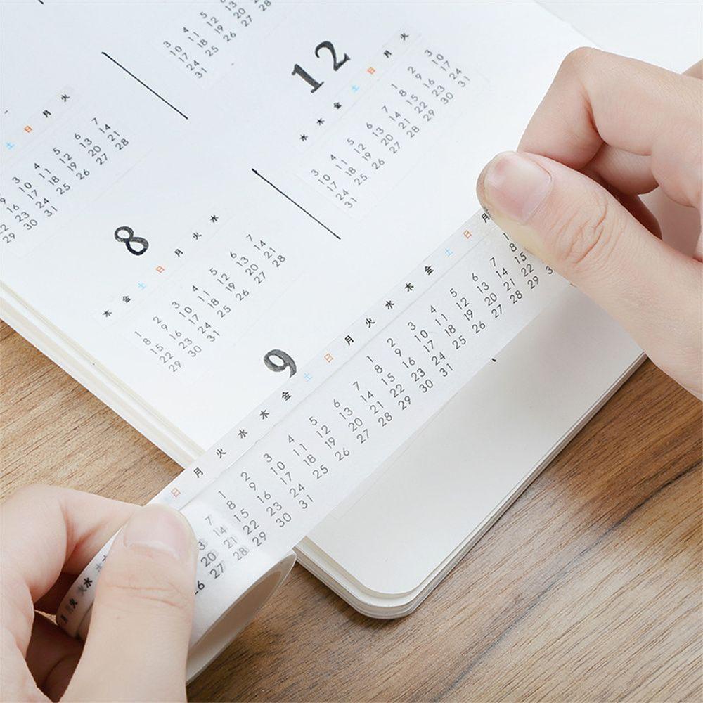 Lịch 2022 Dán Sổ Tay DIY Dành Cho Học Sinh / Văn Phòng