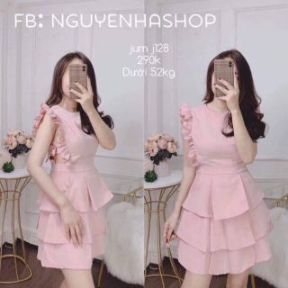 MÃ  ĐẦM TẦNG  TAY  BÈO