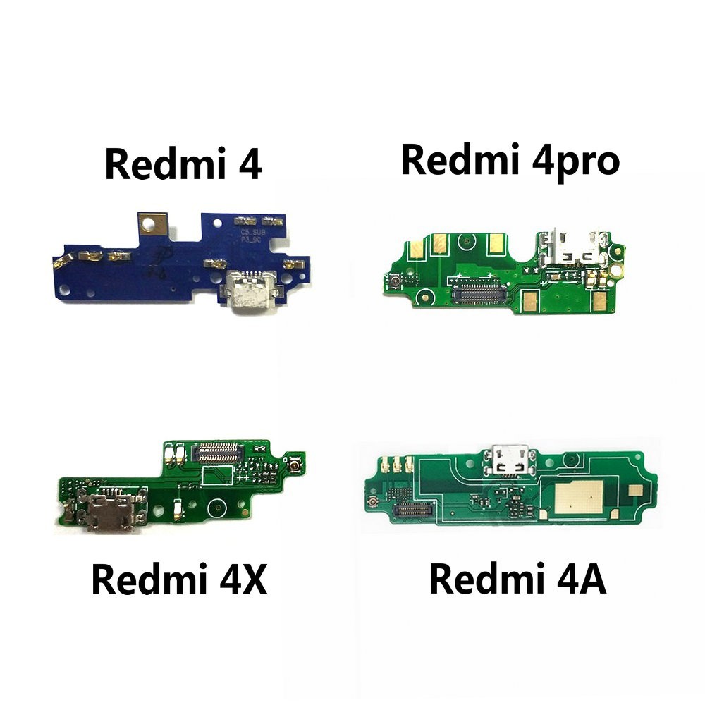 Cổng sạc USB mới Jack Dock cắm kết nối Bảng sạc cáp Flex với micro cho Xiaomi Redmi 4/4 Pro / Redmi 4X 4A
