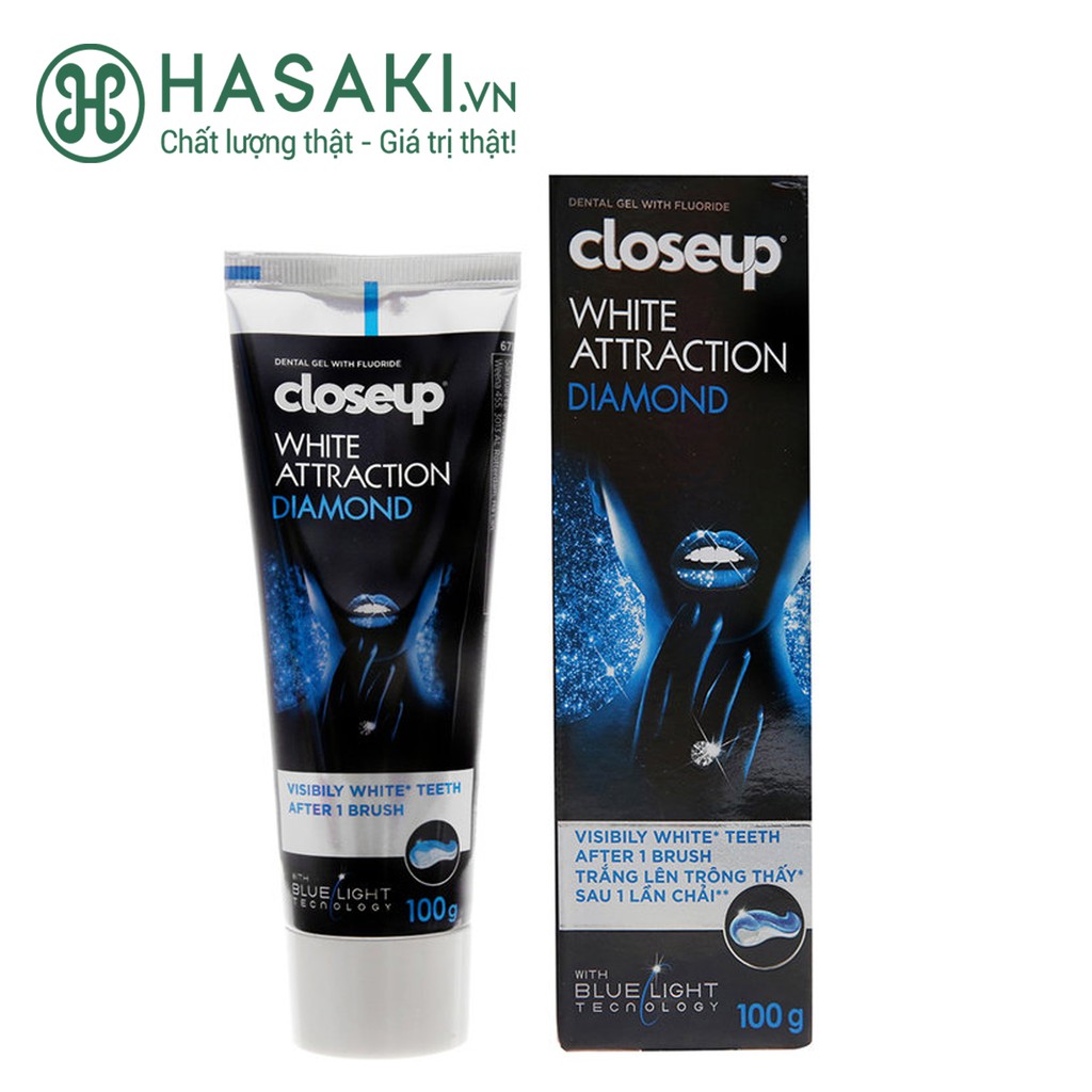 Kem Đánh Răng Closeup Làm Sáng Răng Kim Cương Toothpaste 100g