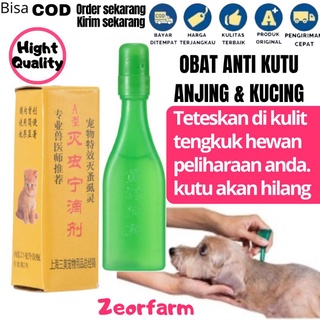 Image of Obat Kutu Kucing Anjing Tetes Tengkuk 2.5 Ml zeorfarm