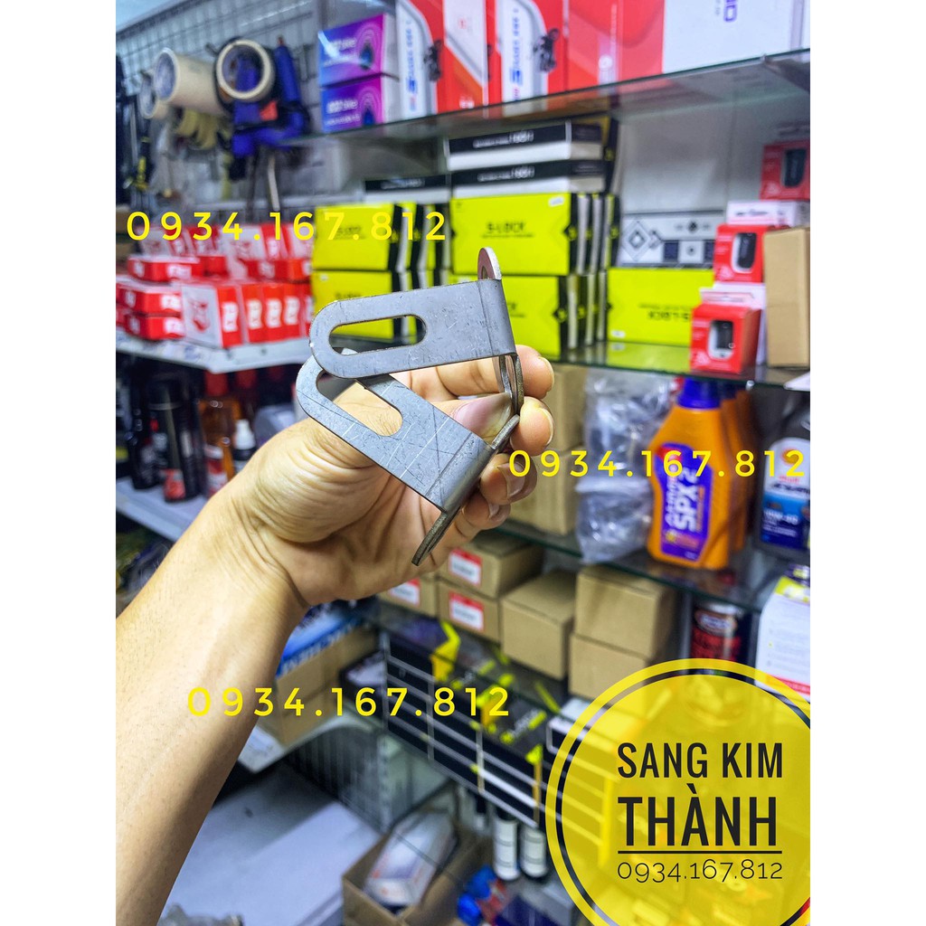 Cặp Pad Inox 304 Gắn Đèn Led Bi Cầu Mini Chân Phuột Xe Winner v1, Winner X, Exciter 150
