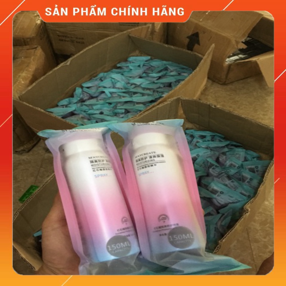 Xịt Chống Nắng Trắng Da MayCreata 150ml