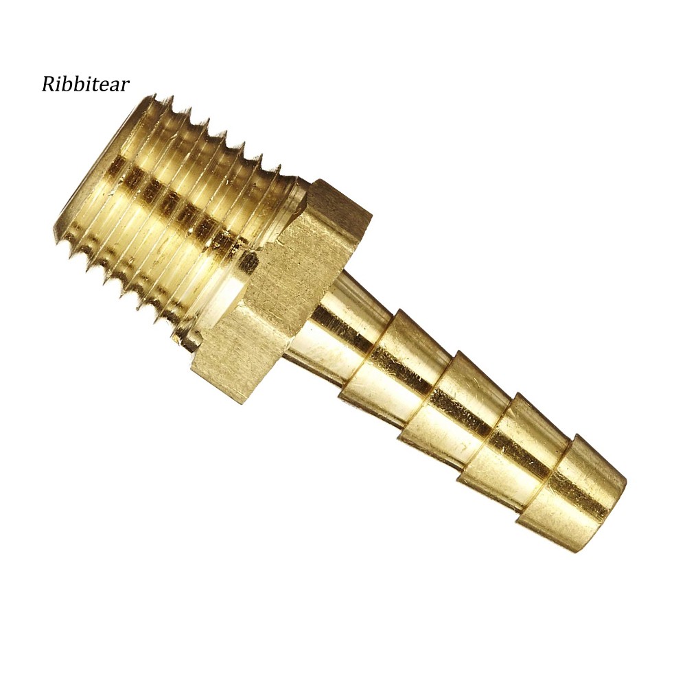 Đầu Nối Ống Nước 1 / 4 inch Barb Sang 1 / 4 inch NPT Bằng Đồng Thau Chuyên Dụng