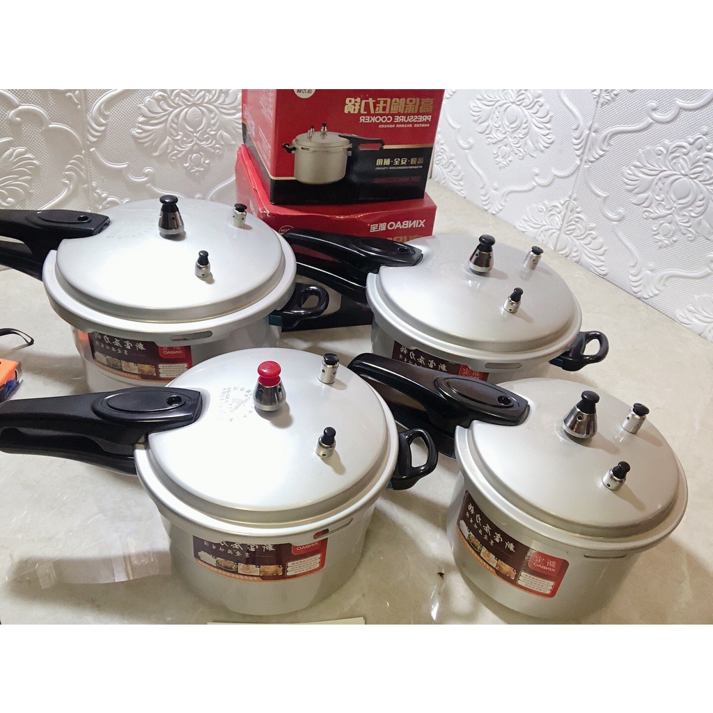 Nồi áp suất nấu gas xinbao 18cm,20cm ,22cm ,24cm ,26cm ,28cm,30cm