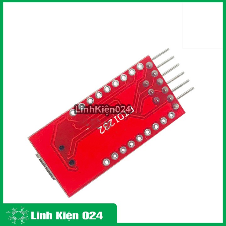 Module USB TO COM FT232 RL 3V3 - 5V - Đỏ