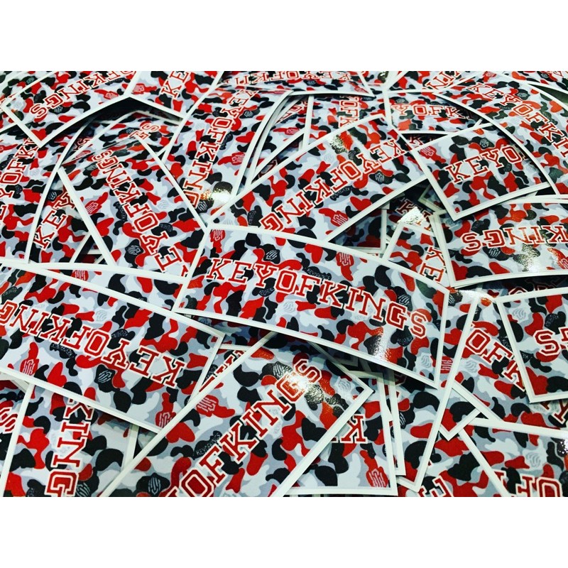 Nhãn dán Sticker Camo / Miếng dán trang trí