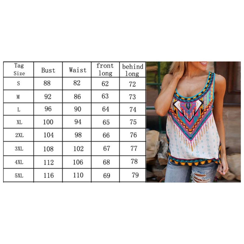 Áo Thun Sát Nách In Họa Tiết Phong Cách Boho Thời Trang Mùa Hè Cho Nữ