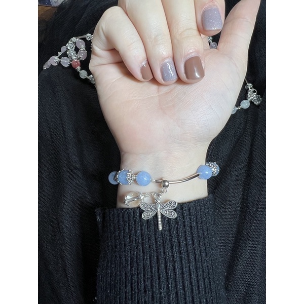 Vòng tay Aqua mix charm