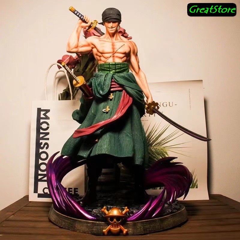 Mô hình One Piece Zoro Tam kiếm 2 đầu trong One Piece Figure 22cm