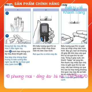 (Giá sỉ) MÁY ĐO ĐƯỜNG HUYẾT ACCU-CHEK ACTIVE