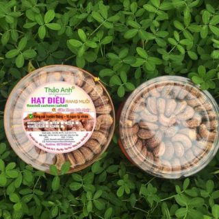 500gr hạt điều rang muối loại 1( rang mỗi ngày)