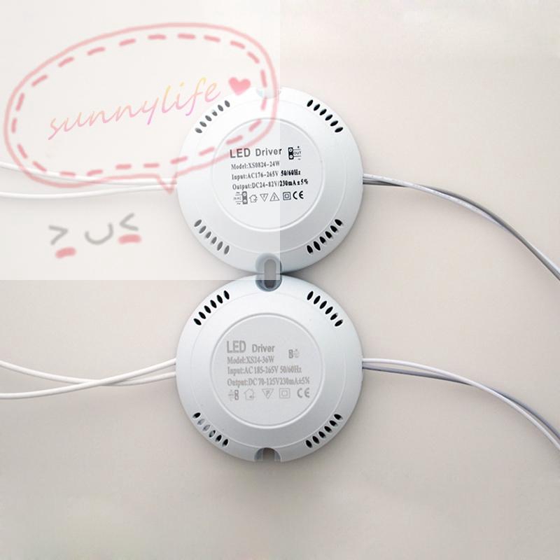 Bộ chuyển nguồn điện điều khiển đèn LED 8-24w 24-36w cho đèn gắn trần