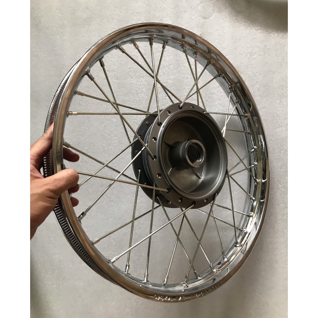 Bán lẻ 1 cái niềng vành nan sắt cho Yamaha sirius jupiter taurus exciter 2006 2010 theo yêu cầu