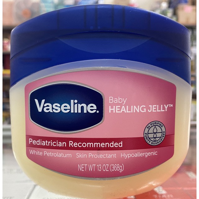 Sáp dưỡng ẩm chống khô nứt Vaseline Baby Mỹ hủ 368g