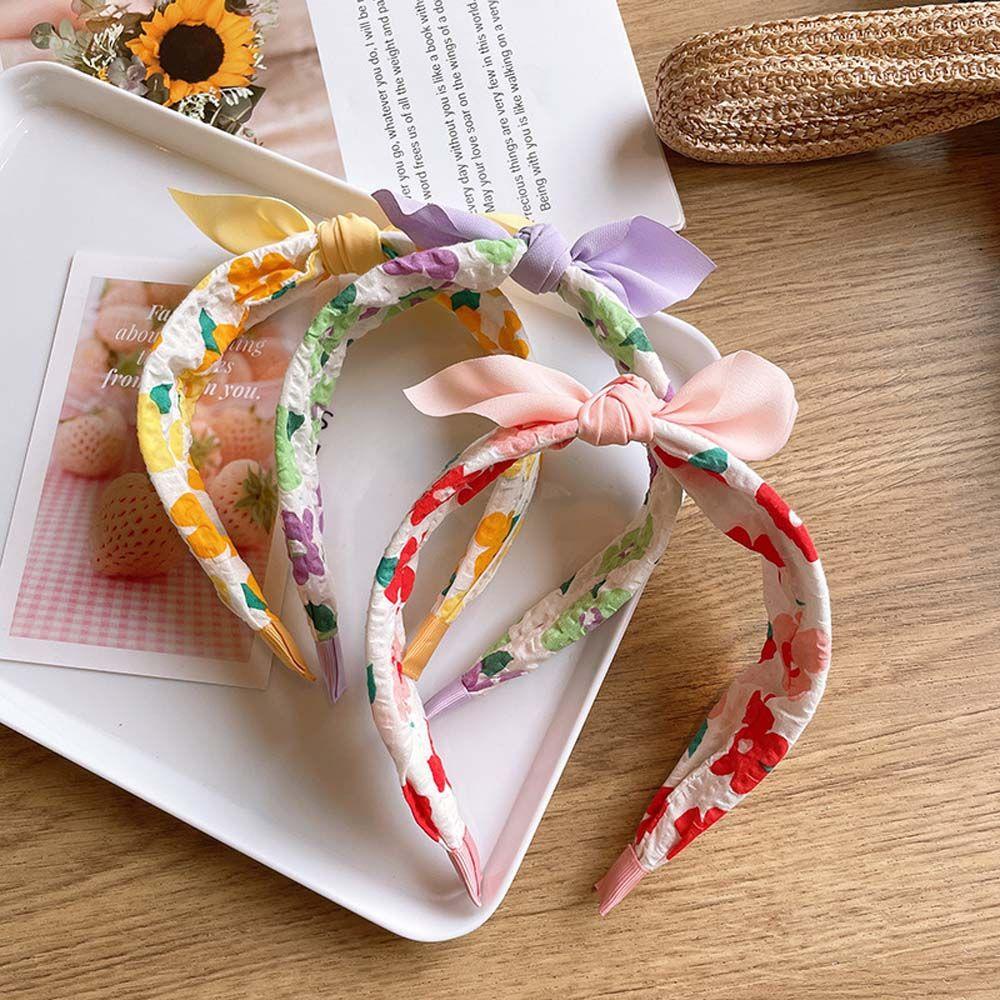 IVORY Băng Đô Nơ Dễ Thương Cho Bé Gái