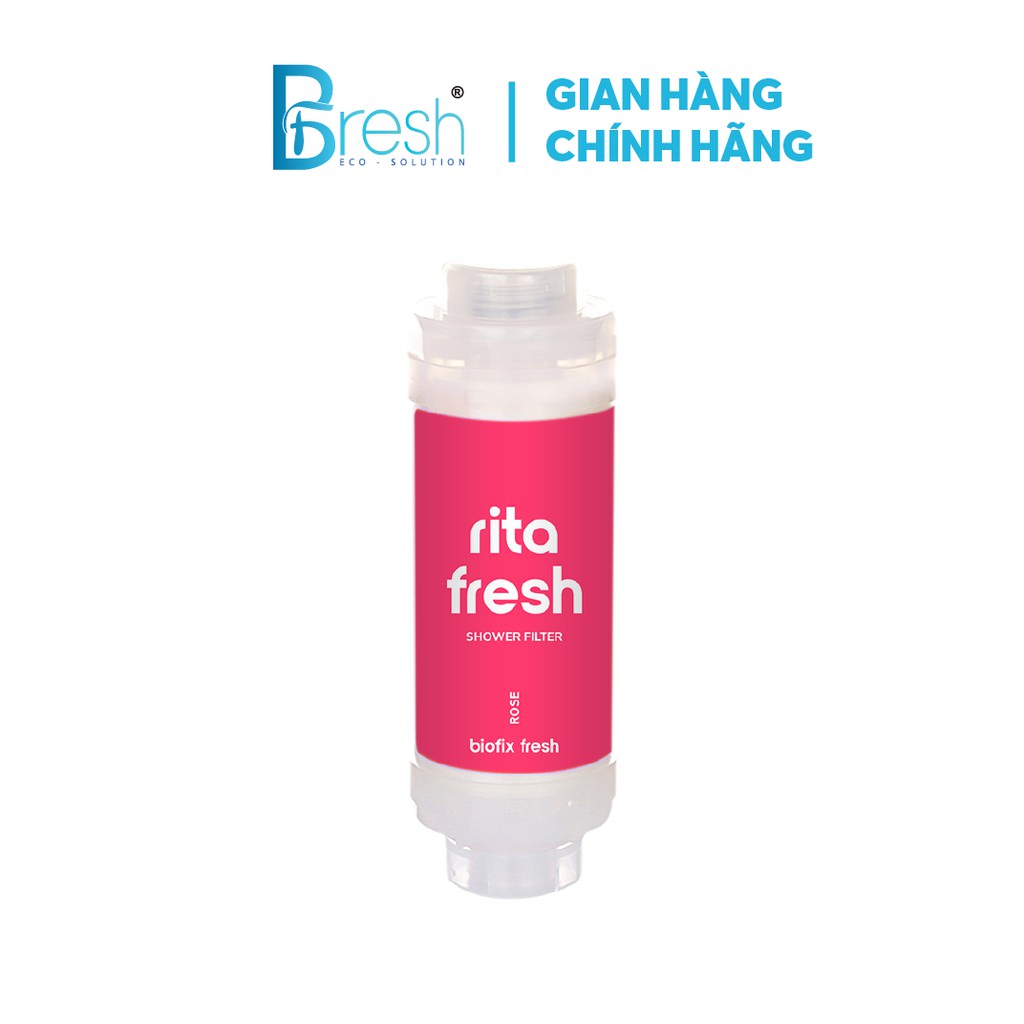 BFRESH Bộ lọc nước vòi sen tắm dưỡng da vitamin Rita Fresh hương Hoa Hồng