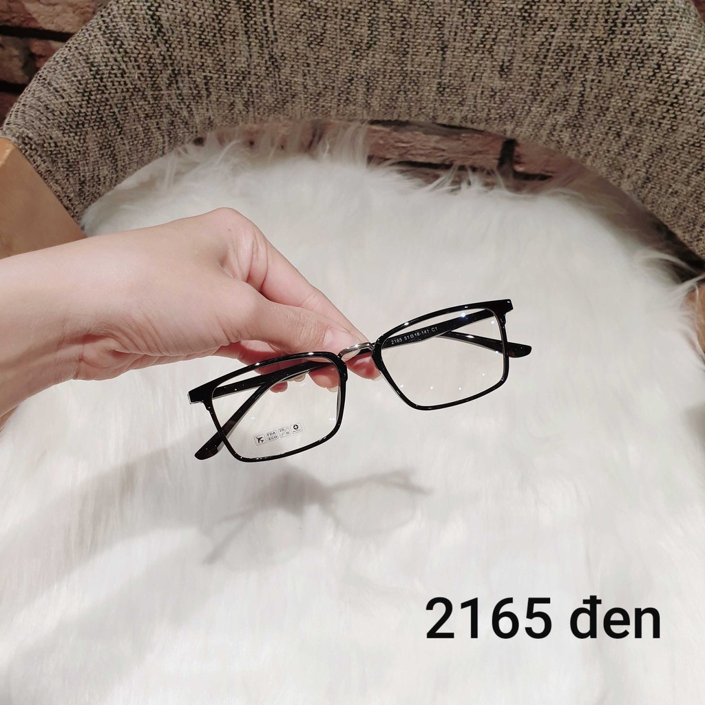 Gọng Kính Cận Nam Nữ G STORE Dáng Vuông Thời Trang Chất Liệu Nhựa Dẻo   2165 | BigBuy360 - bigbuy360.vn