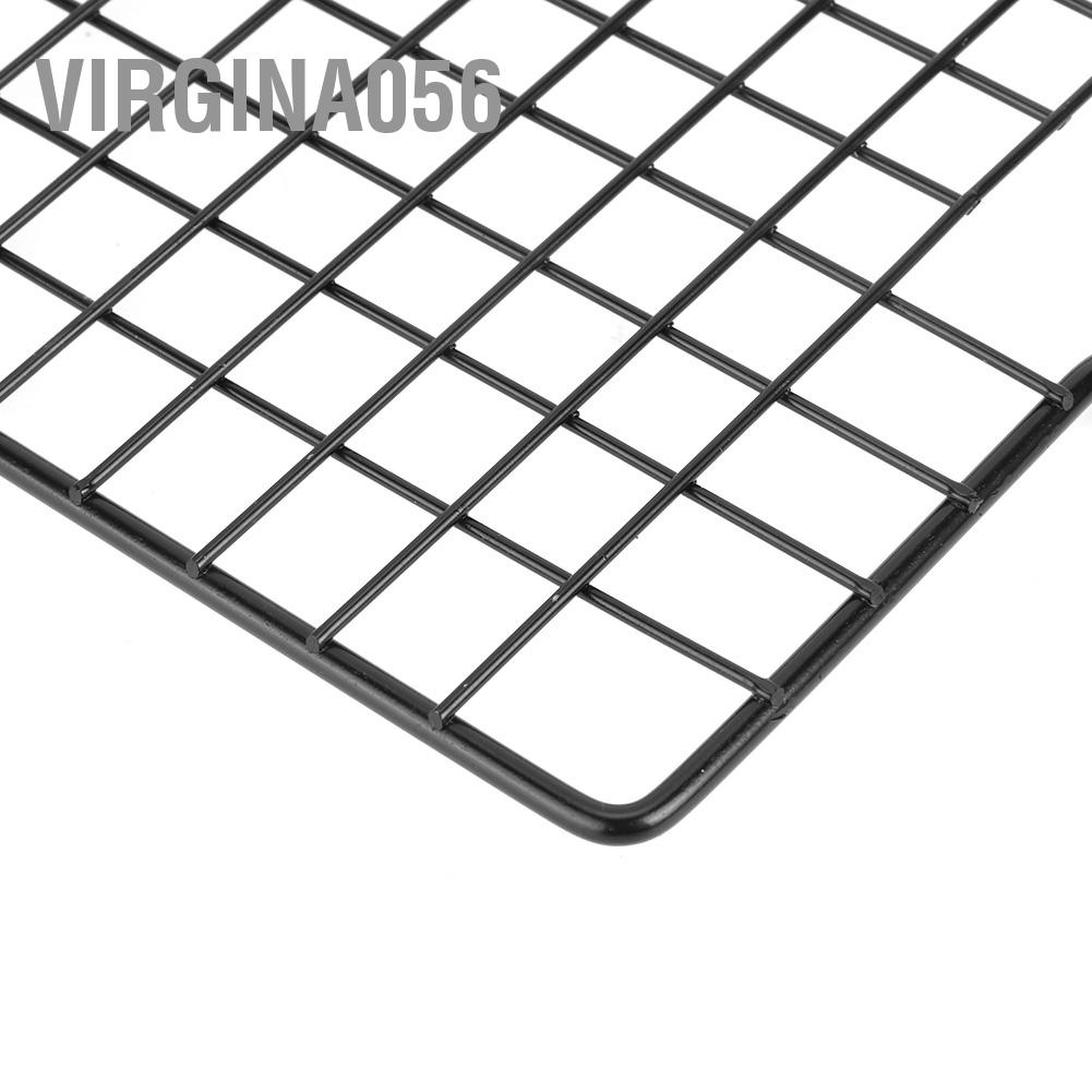 Virgina056 Multifunctional Stainless Steel Nonstick Barbecue Grills Cooling Rack Grid Baking Net