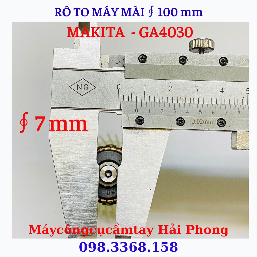 Rô to máy mài Ma.ki,ta - mod.GA4030 / 4530 dùng chung  220V~720W . Stator mài GA4030
