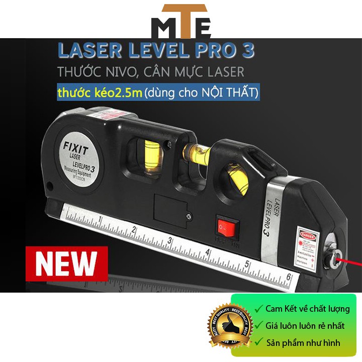 Thước Nivo Laser PRO3 cân mực laser đa năng