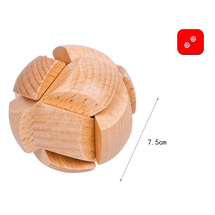 ✔️✔️ Trò chơi tháo lắp gỗ WOODEN PUZZLE - FN0708 - Trò chơi Trí tuệ, phát triển EQ, IQ ...