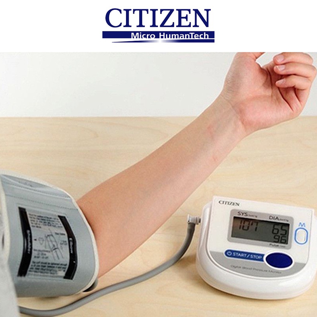 Máy đo huyết áp bắp tay điện tử Citizen CH-453AC | Thương Hiệu Nhật Bản - Bảo Hành 5 Năm
